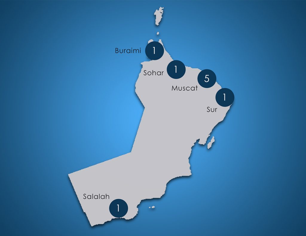 Oman Map