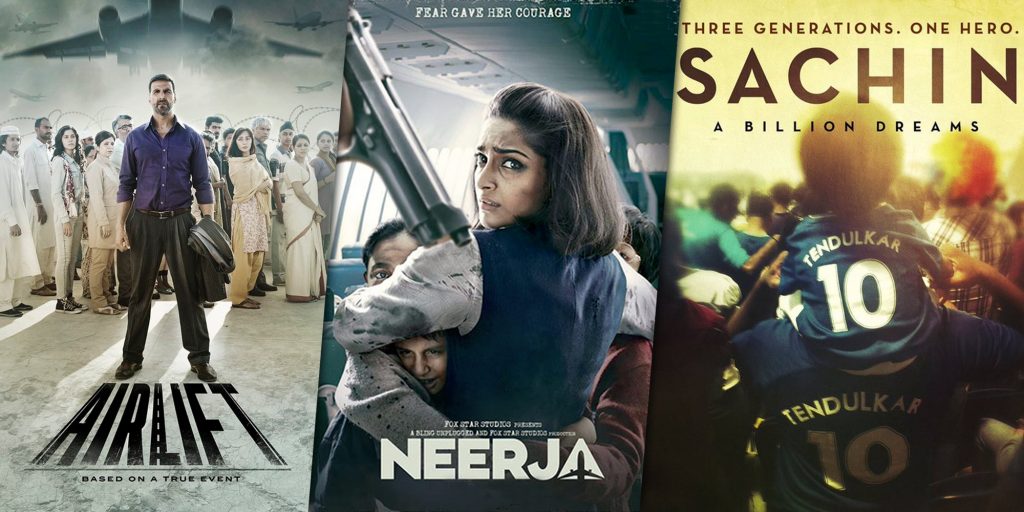 Bollywood Finds Success with Movies Inspired by Real Life Events