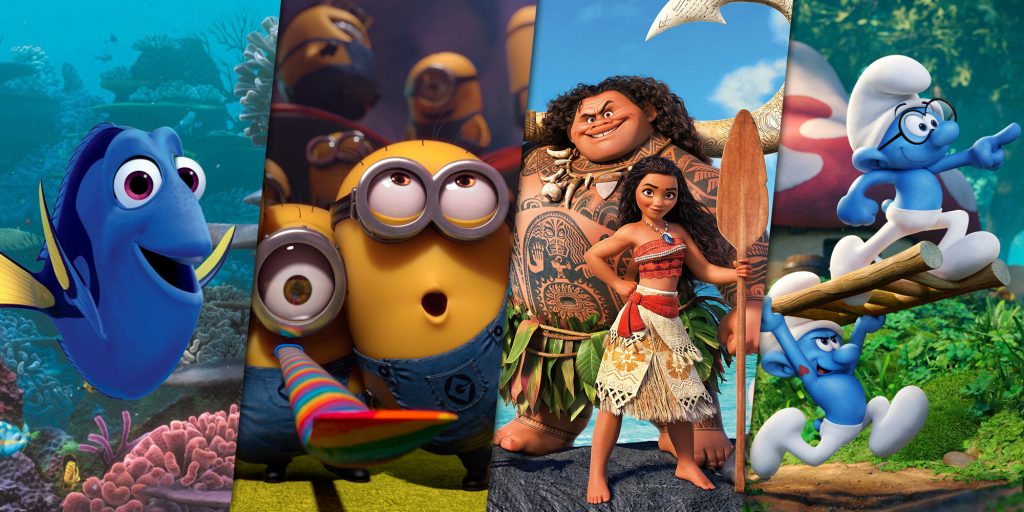 Kids Movies Highest Grossers of 2016 and 2017's Most Awaited