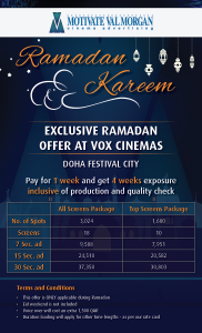 Exclusive Ramdan Offer - Qatar