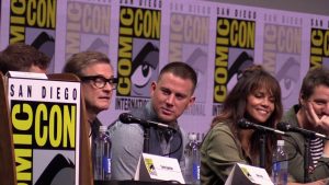 Cast from Kingsman: The Golden Circle at Comic-Con 2017