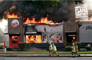 Burning Stores - Burger King (1)