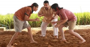 Scene from Dangal (Hindi) movie 2016