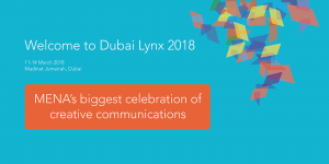 2018 Dubai Lynx