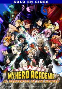 Movie Poster of My Hero Academia Japanese movie