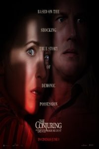 Official Movie Poster of The Conjuring - The Devil Made Me Do It