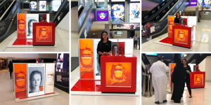 Narciso Sampling Activity at Reel Cinemas - The Dubai Mall