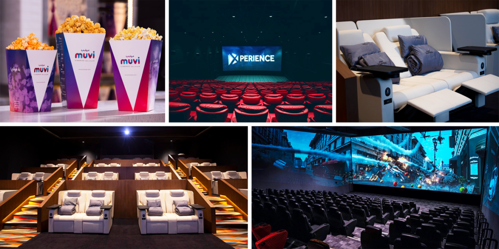 A look at Muvi Cinemas - Mall of Arabia