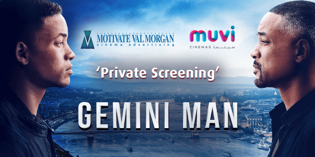 Gemini Man - Private Screening Muvi Cinemas – Mall of Arabia