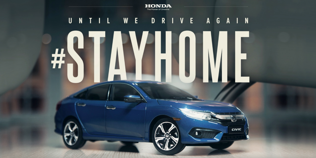 #StayHome Commercial Made at Home by Honda