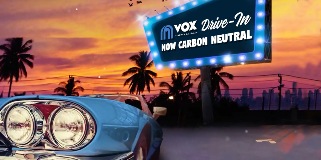 Carbon neutral drive-in movie screenings by VOX