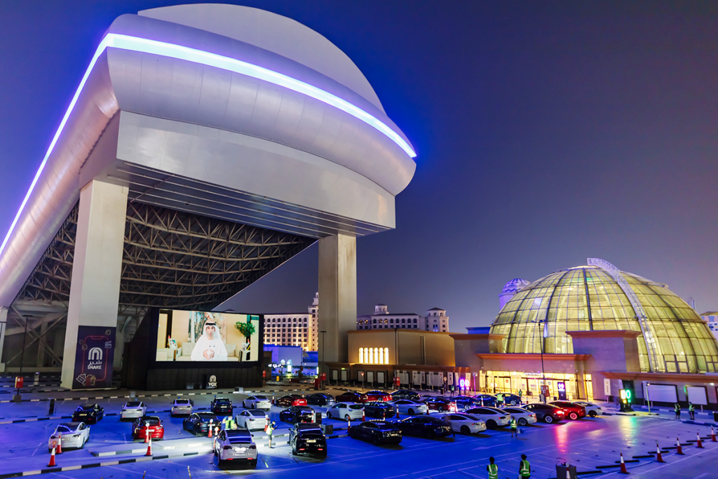 Tesla Special Screening at VOX Drive-in at Mall of the Emirates