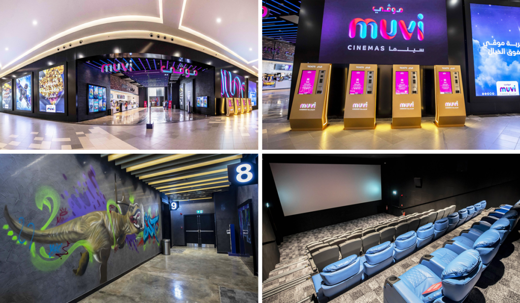 A look inside the Muvi cinema at Haifa Mall in Jeddah 