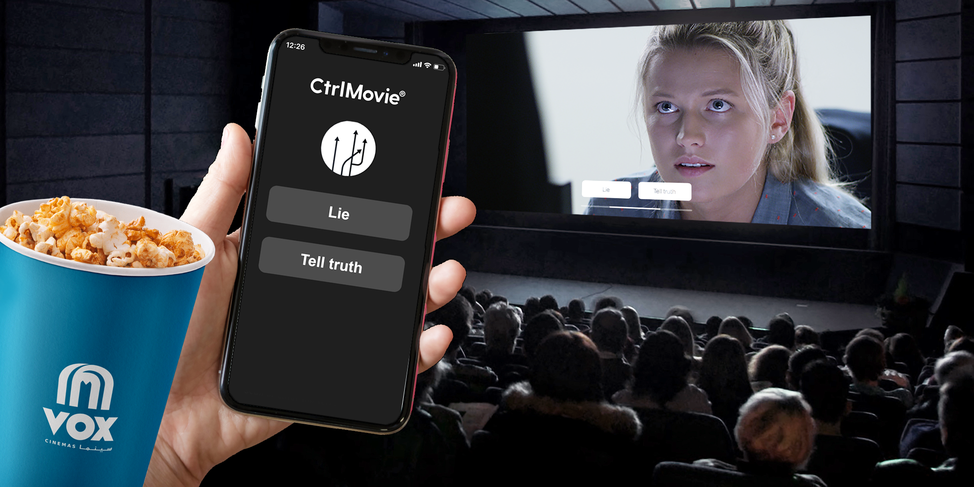 VOX Cinemas CTRL Interactive Movie Experience