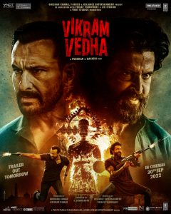 Vikram Vedha Hindi Movie Poster