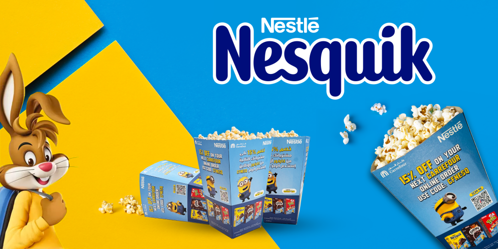 Nestle - Nesquik Popcorn Branding