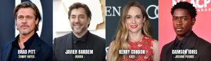 Brad Pitt–Javier Bardem–Kerry Condon–Damson Idris