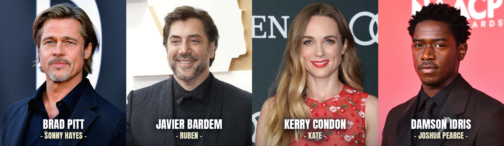 Brad Pitt–Javier Bardem–Kerry Condon–Damson Idris