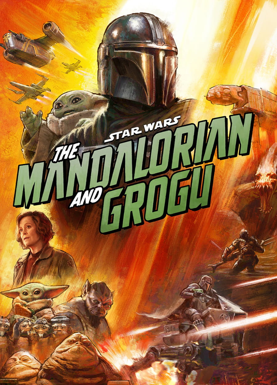 Star Wars- The Mandalorian And Grogu - Movie Poster