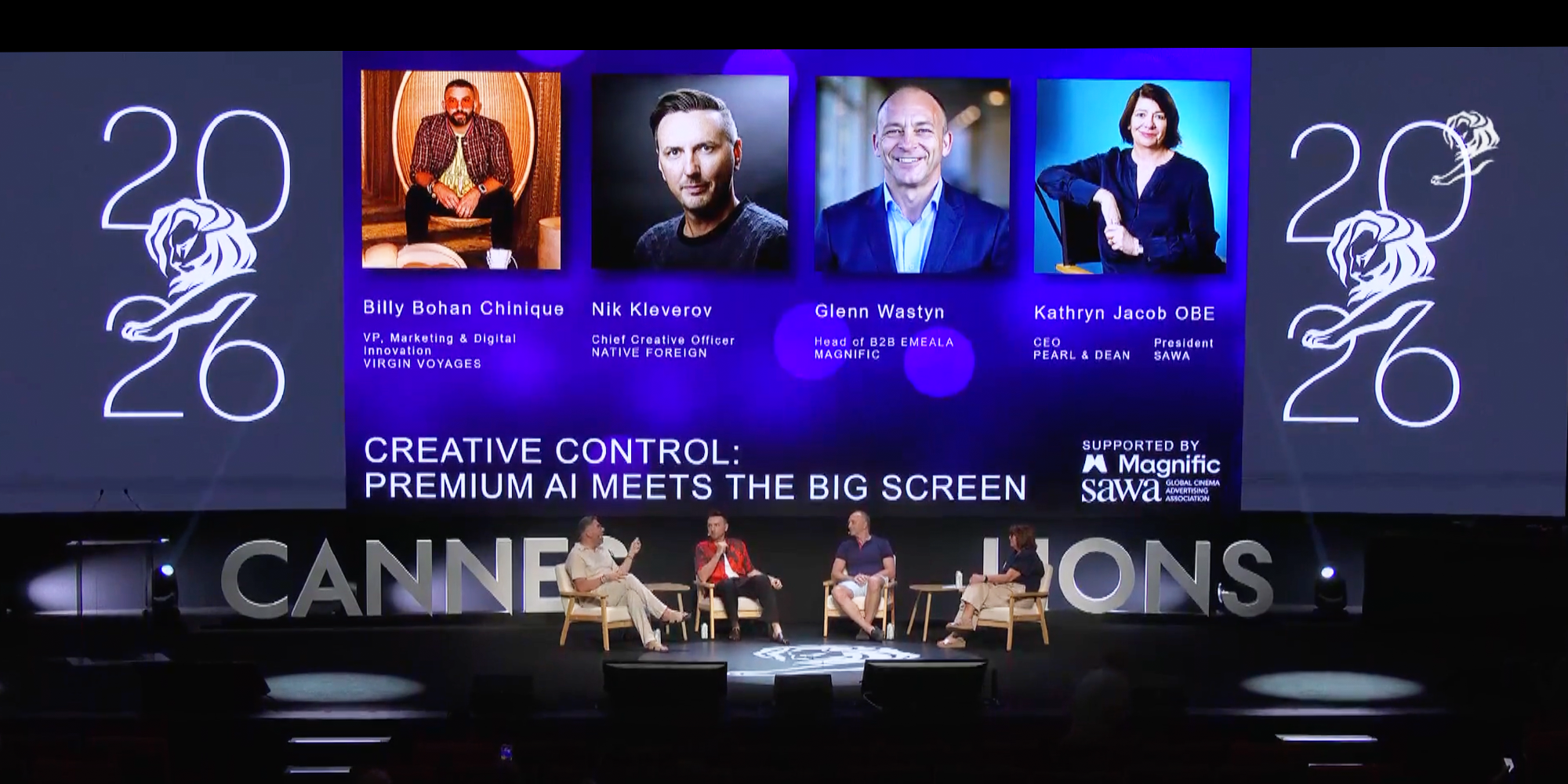 Keynotes From the SAWA Seminar at Cannes Lions: Can AI Live Up to the Big Screen?